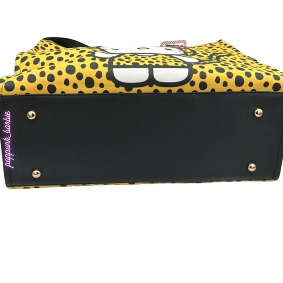 Hello Kitty Cheetah Print Travel Tote Bag 3PCS‎ NWT - Picture 11 of 15